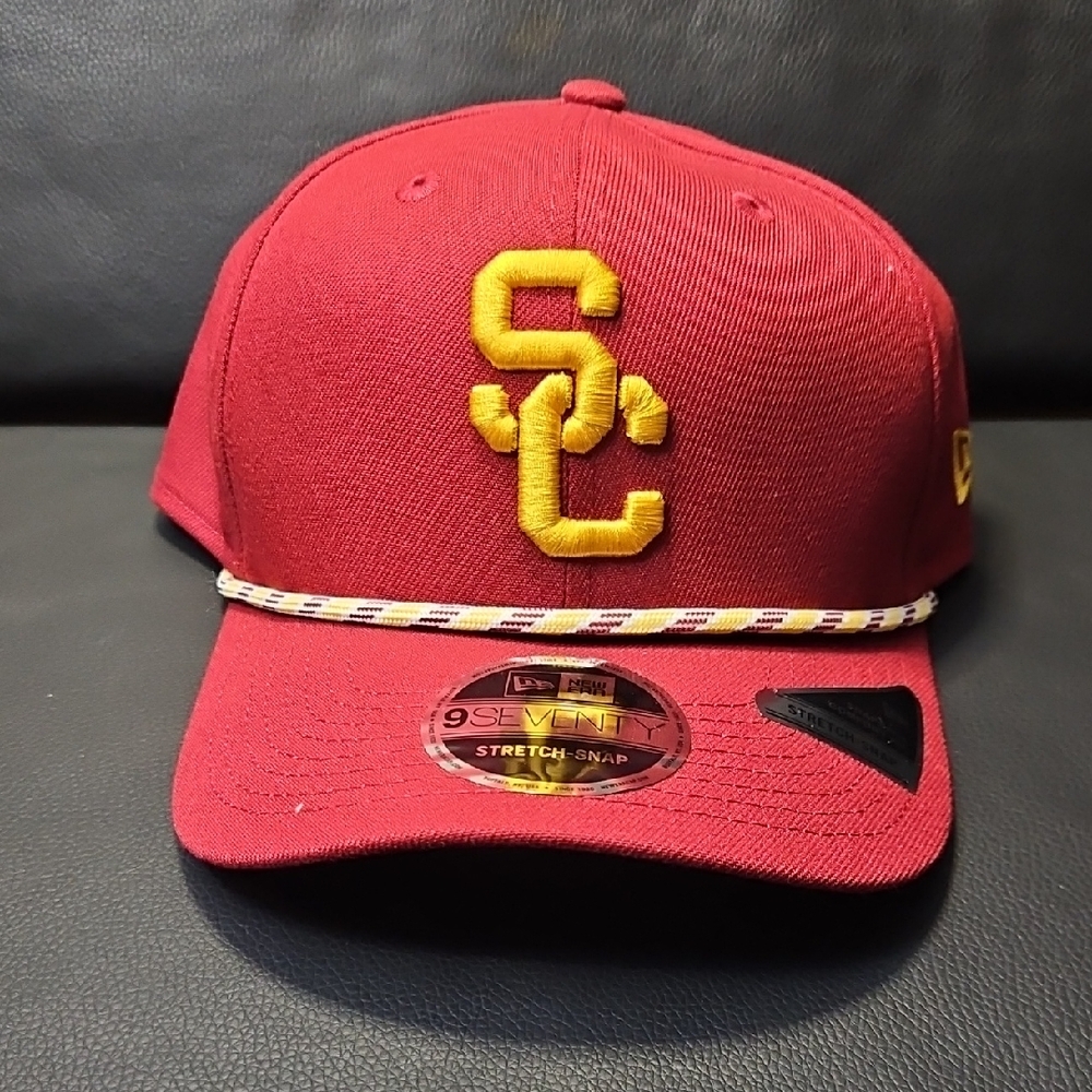 New Era USC Maroon Cap with Gold Embroidery